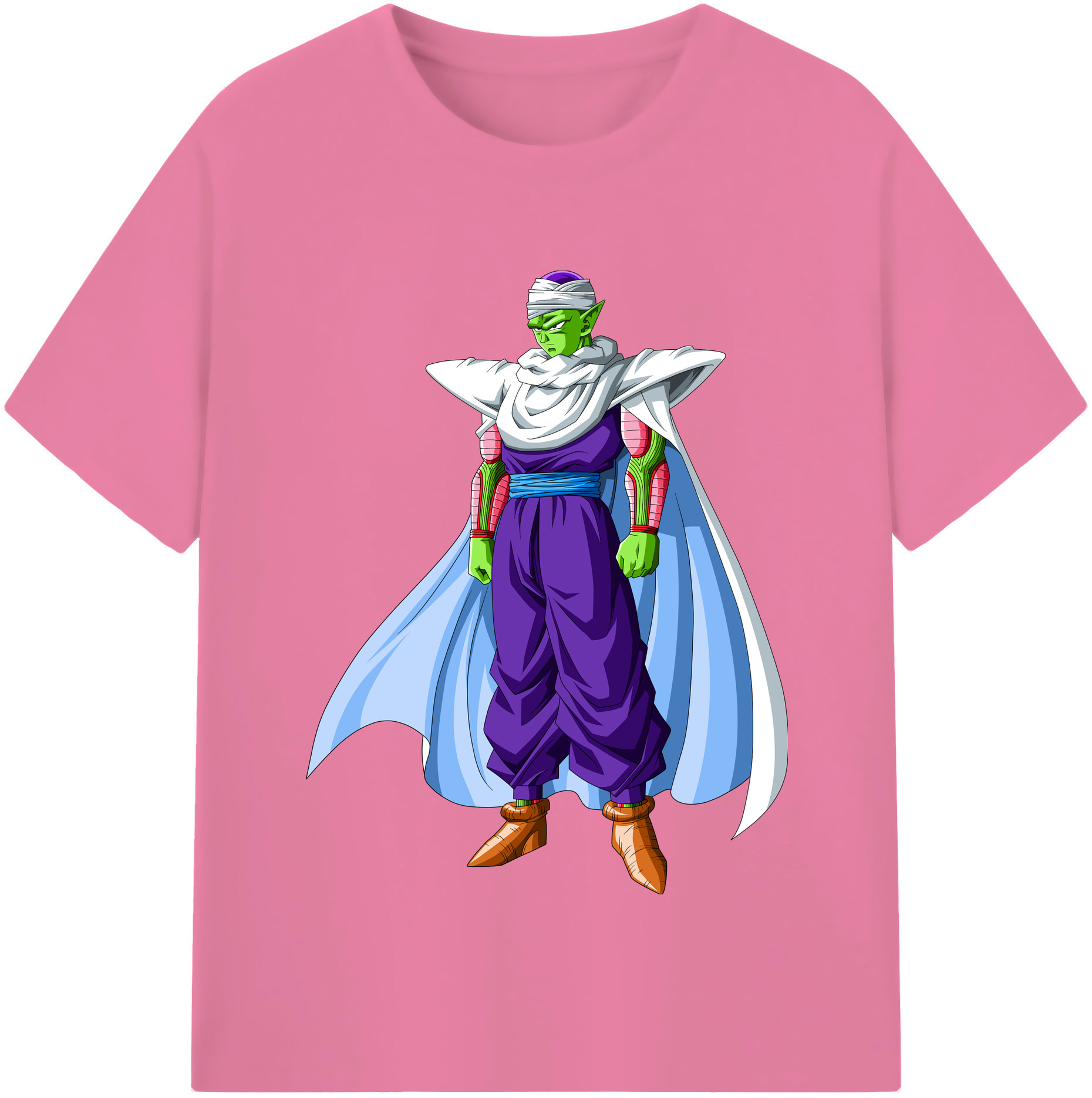 （画像用） ドラゴンボール ピッコロ DRAGON BALL Piccolo 綿100％半袖Tシャツ（フロントプリント）